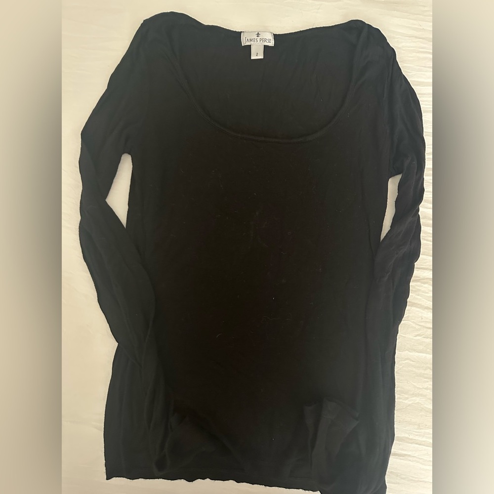 James Perse 100% Cotton Long Sleeve Shirt - Picture 2 of 4